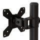 Fekete acél monitorállvány vesa 75/100 mm Fekete acél monitorállvány vesa 75/100 mm
