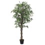 Zöld mű juharfa 224 levéllel 80 cm
