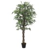 Zöld mű juharfa 504 levéllel 150 cm