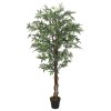 Zöld mű juharfa 504 levéllel 150 cm