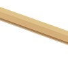 Arany edzett üveg és alumínium vékony beltéri ajtó 83x201,5 cm