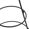 | fém karácsonyfa | állvánnyal 90 cm porszórt acél