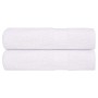 2 db frogn mintás kéztörlő fehér 50 x 100 cm 360 g/m²