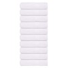 10 db frogn mintás kéztörlő fehér 50 x 100 cm 360 g/m²