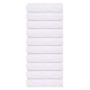 10 db frogn mintás kéztörlő fehér 50 x 100 cm 360 g/m²