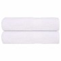 2 db fehér frogn fürdőlepedő 100 x 150 cm 360 g/m²