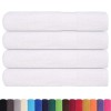 4 db frogn törölköző fehér 100 x 200 cm 360 g/m²
