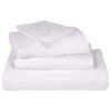 4 db frogn törölköző fehér 100 x 200 cm 360 g/m²