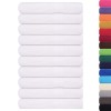 10 db frogn törölköző fehér 100 x 200 cm 360 g/m²
