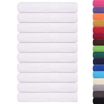 10 db frogn törölköző fehér 100 x 200 cm 360 g/m²
