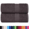 2 db antracit színű frogn vendégtörölköző 30 x 50 cm 360 g/m²