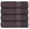 4 db antracit színű frogn zuhanytörölköző 70 x 140 cm 360 g/m²