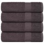 4 db antracit színű frogn zuhanytörölköző 70 x 140 cm 360 g/m²
