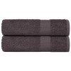 2 db antracit színű frogn fürdőlepedő 100 x 150 cm 360 g/m²