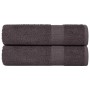 2 db antracit színű frogn fürdőlepedő 100 x 150 cm 360 g/m²