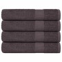 4 db antracitszürke szaunatörölköző frogn 80 x 200 cm 360 g/m²