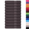 10 db antracitszürke szaunatörölköző frogn 80 x 200 cm 360 g/m²