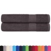 2 db antracit színű frogn törölköző 100 x 200 cm 360 g/m²