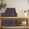 10 db antracit színű frogn törölköző 100 x 200 cm 360 g/m²