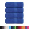 4 db kék színű frogn mosdótörölköző 30 x 30 cm 360 g/m²