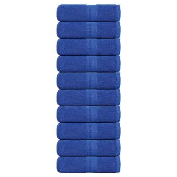 10 db kék színű vendégtörölköző frogn 30 x 50 cm 360 g/m²