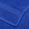 10 db kék frogn kéztörlő 50 x 100 cm 360 g/m²
