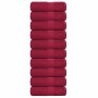 10 db frogn mosdótörlő bordó 30 x 30 cm 360 g/m²