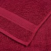 10 db frogn mosdótörlő bordó 30 x 30 cm 360 g/m²