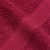 4 db frogn bordó kéztörlő 50 x 100 cm 360 g/m²