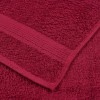 4 db frogn törölköző bordó 100 x 200 cm 360 g/m²