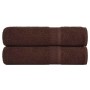 2 db barna színű frogn zuhanytörölköző 70 x 140 cm 360 g/m²