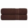 2 db barna frogn fürdőlepedő 100 x 150 cm 360 g/m²