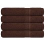 4 db barna szaunatörölköző frogn 80 x 200 cm 360 g/m²