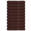 10 db barna szaunatörölköző frogn 80 x 200 cm 360 g/m²