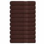 10 db barna szaunatörölköző frogn 80 x 200 cm 360 g/m²