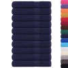 10 db sötétkék szaunatörölköző frogn 80 x 200 cm 360 g/m²