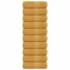 10 db frogn mosdótörlő arany 30 x 30 cm 360 g/m²