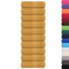 10 db frogn mosdótörlő arany 30 x 30 cm 360 g/m²