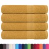4 db frogn szaunatörölköző arany 80 x 200 cm 360 g/m²