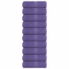 10 db lila frogn mosdótörlő 30 x 30 cm 360 g/m²