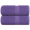 2 db lila vendégtörölköző frogn 30 x 50 cm 360 g/m²