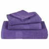 2 db lila vendégtörölköző frogn 30 x 50 cm 360 g/m²