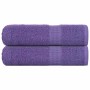 2 db lila frogn zuhanytörölköző 70 x 140 cm 360 g/m²