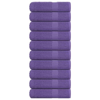 10 db lila frogn fürdőlepedő 100 x 150 cm 360 g/m²