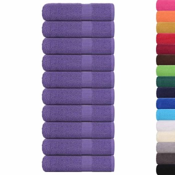 10 db lila frogn fürdőlepedő 100 x 150 cm 360 g/m²
