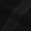 2 db fekete frogn mosdótörölköző 30 x 30 cm 360 g/m²