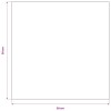2 db fekete frogn mosdótörölköző 30 x 30 cm 360 g/m²
