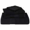 4 db frogn mosdótörölköző fekete 30 x 30 cm 360 g/m²
