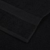 4 db frogn mintás kéztörlő fekete 50 x 100 cm 360 g/m²