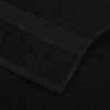 4 db frogn fürdőlepedő fekete 100 x 150 cm 360 g/m²